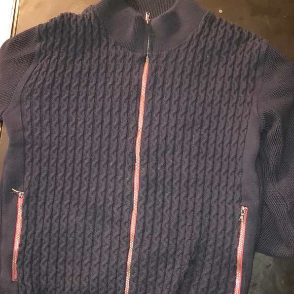 holebrook zipper windproof sweater